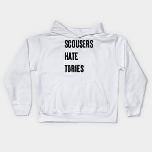 Scousers Hate Tories Kids Hoodie